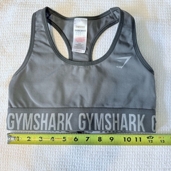 Gymshark Charcoal Sports Bra - Picture 4 of 6